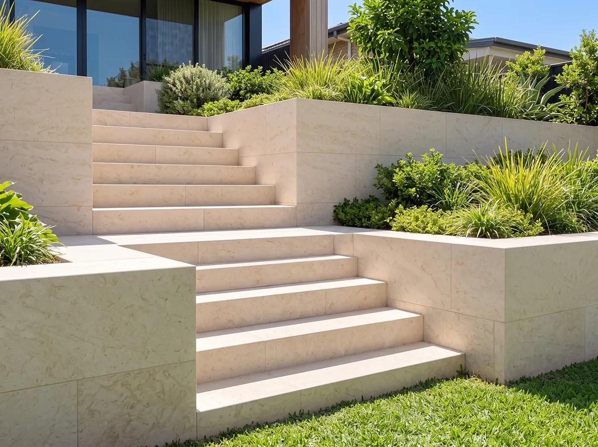 photo — Capping & steps