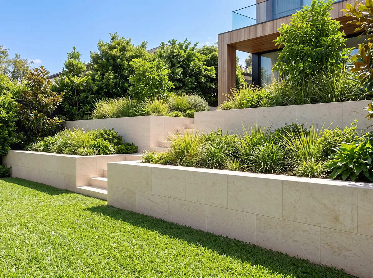 photo — Retaining walls